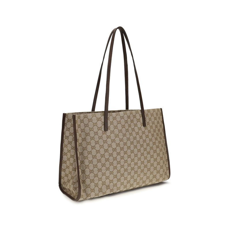 Beige polyester shoulder bag-null