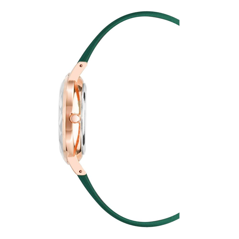 Bicolor plastic dress watch-null