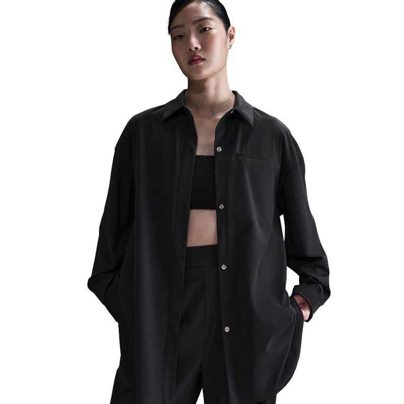 Dri-FIT oversized long-sleeve shirt-null