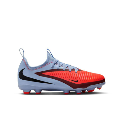 Jr phantom 6 low academy firm ground, Royal Tint / Crimson, medium