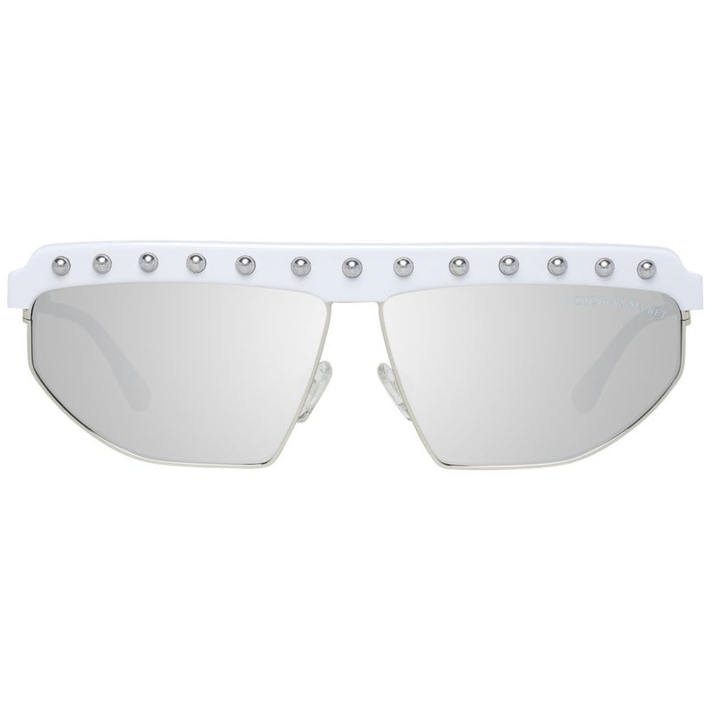 White metal sunglasses-null