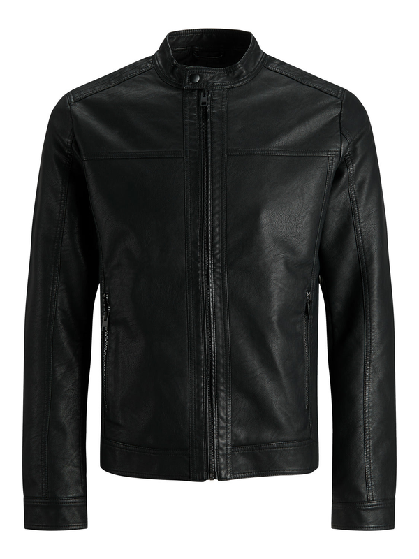 Jjewarner jacket - black-null