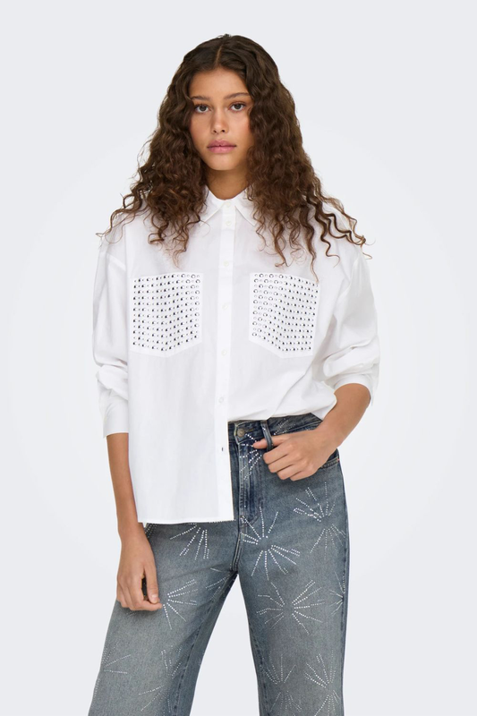 Product image: Only githa shirt studded pockets-null