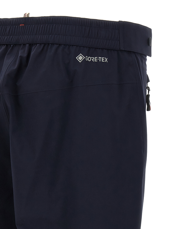 Blue polyamide joggers (workout pants)-null