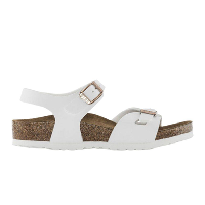 Birkenstock kids rio kids bf narrow, White, medium