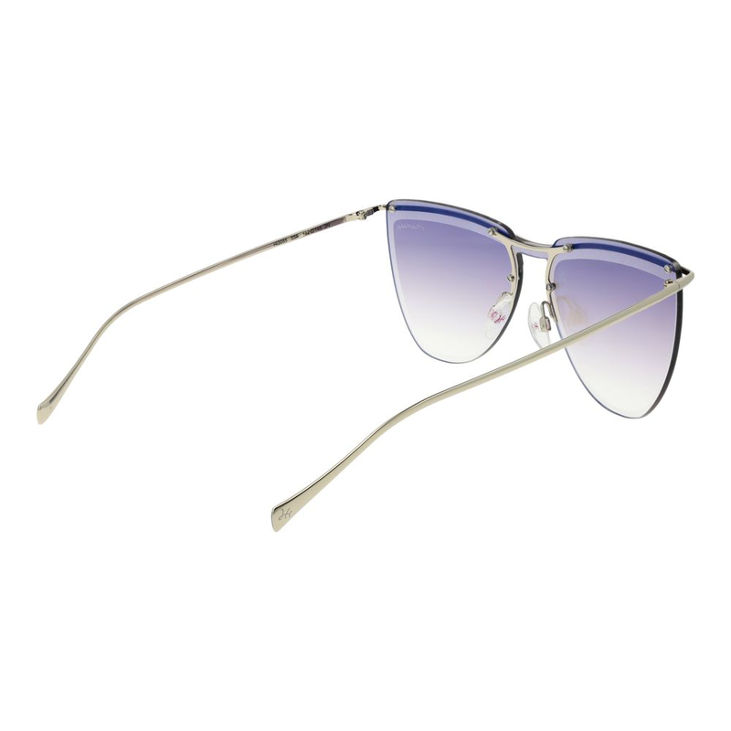 Gray metal sunglasses-null
