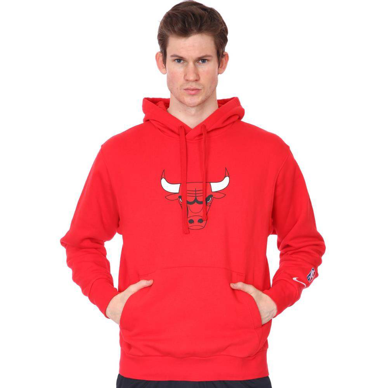 Nike nba chicago bulls essentials fleece hoodie-null