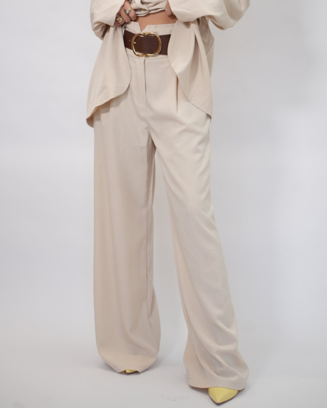 Set blazer pants with belt 85280-null