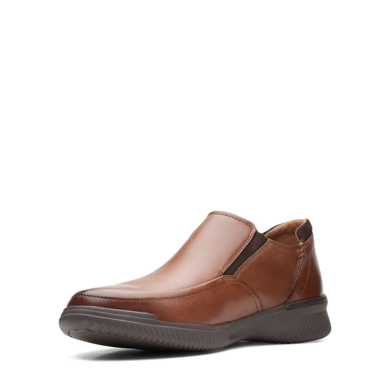 Clarks men leather shoes-null