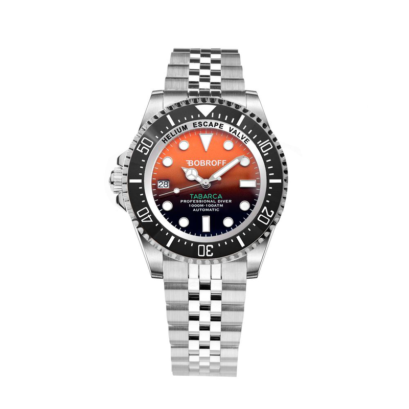 Silver stainless steel sport watch-null