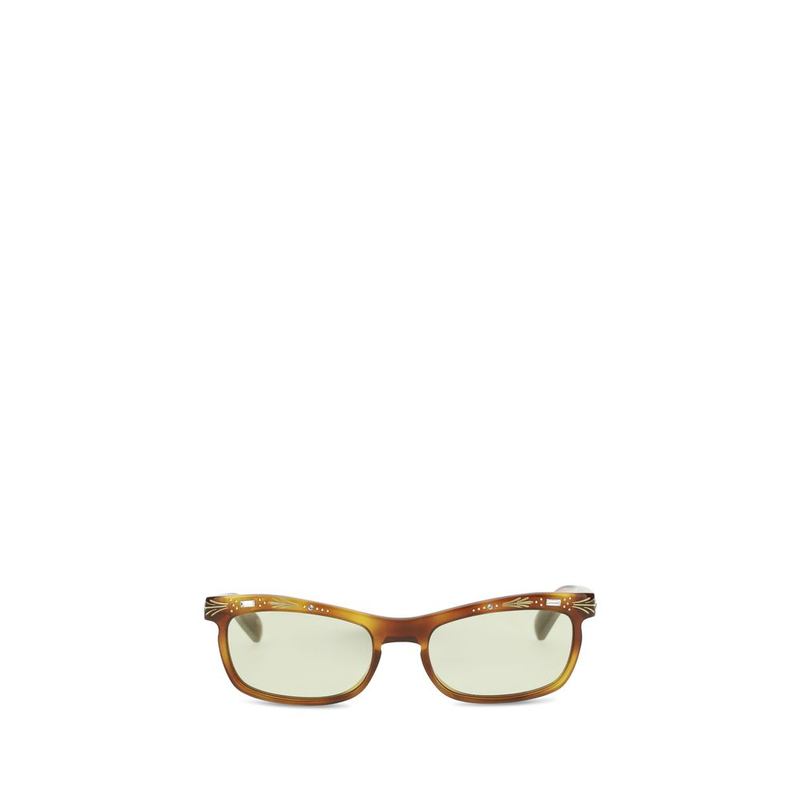 Brown acetate sunglasses-null