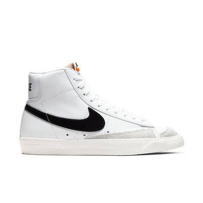 Nike womens blazer mid '77 vintage, White / Black, medium