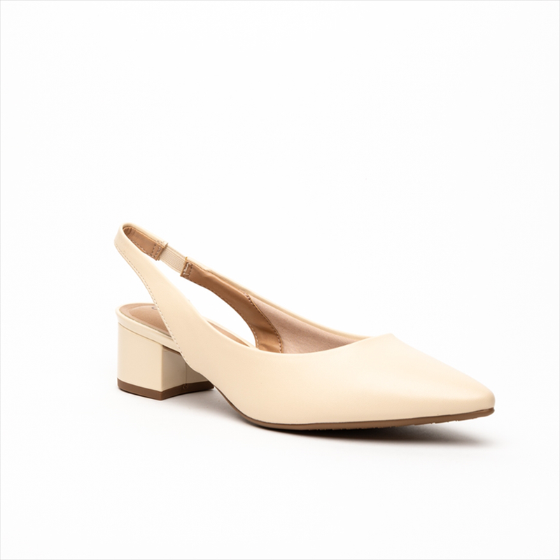 Beira rio block heel slingback pumps image number null