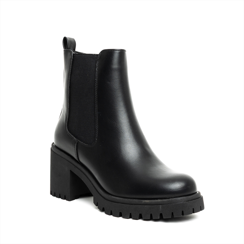 Miss belgini chelsea medium block heel ankle boots-null