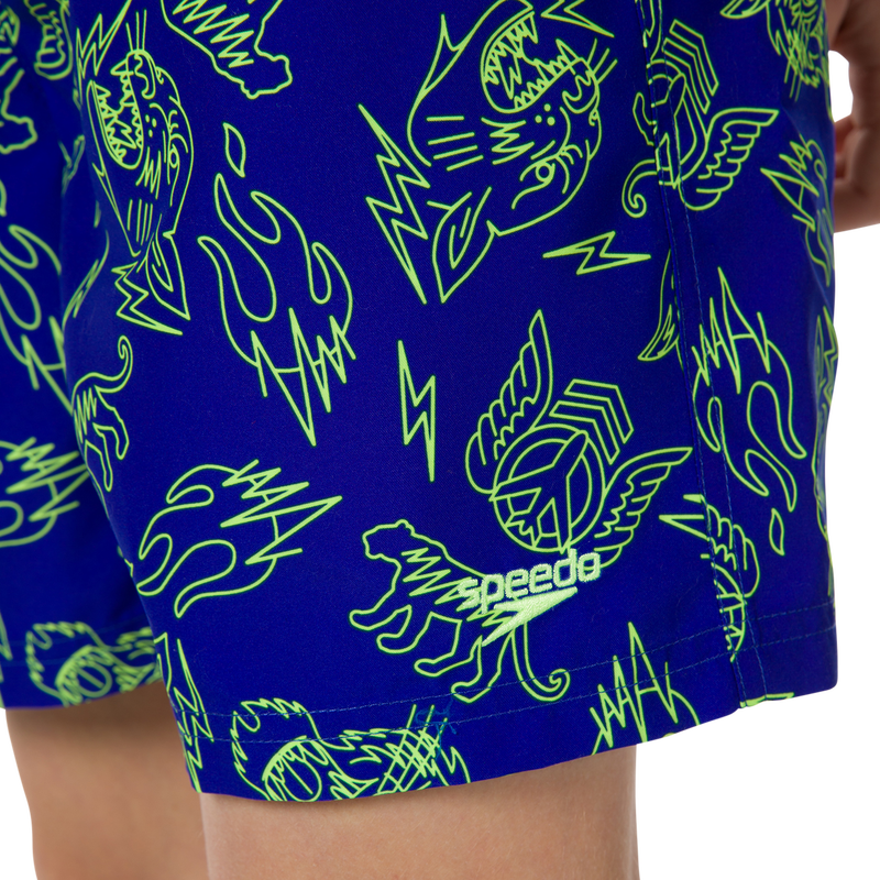 Prt leis 15" wsht jm blue/green image number null