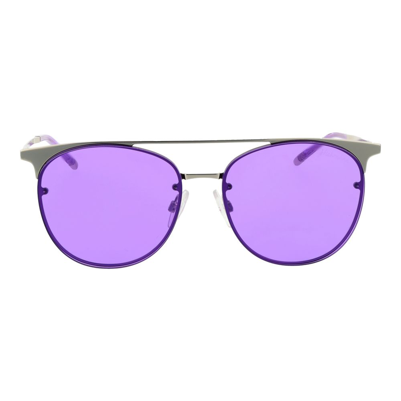 Gray metal sunglasses-null