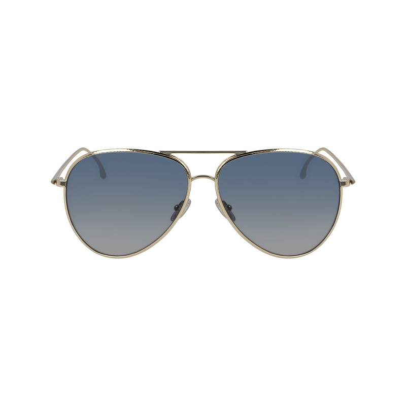 Gold metal sunglasses-null