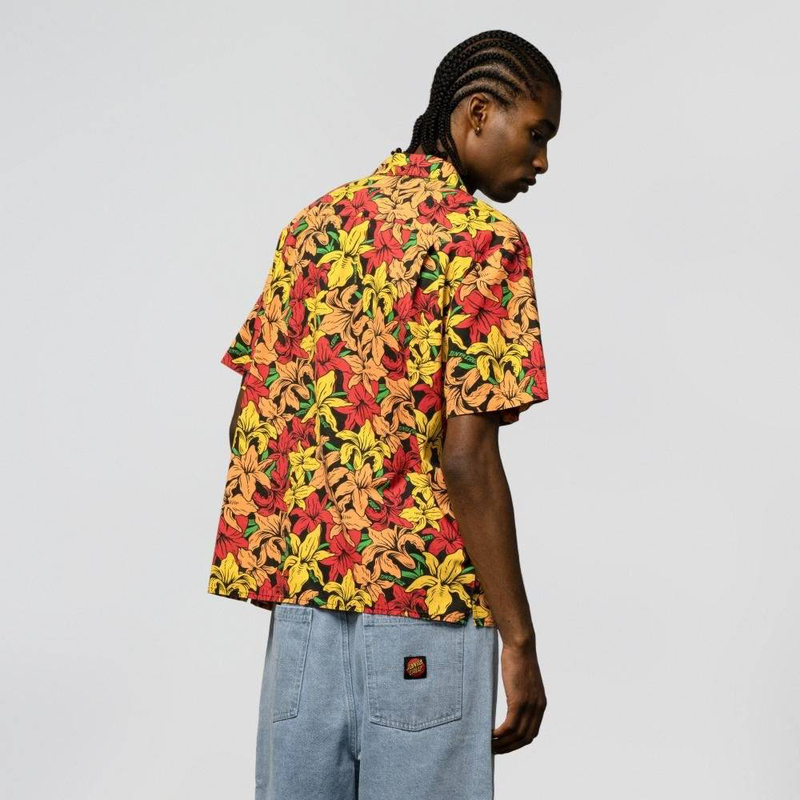Santa cruz wooten flowers shirt-null