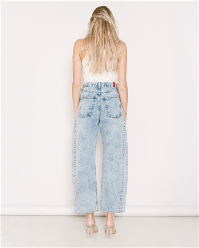 Salt pepper jeans gwen super light cropped-null