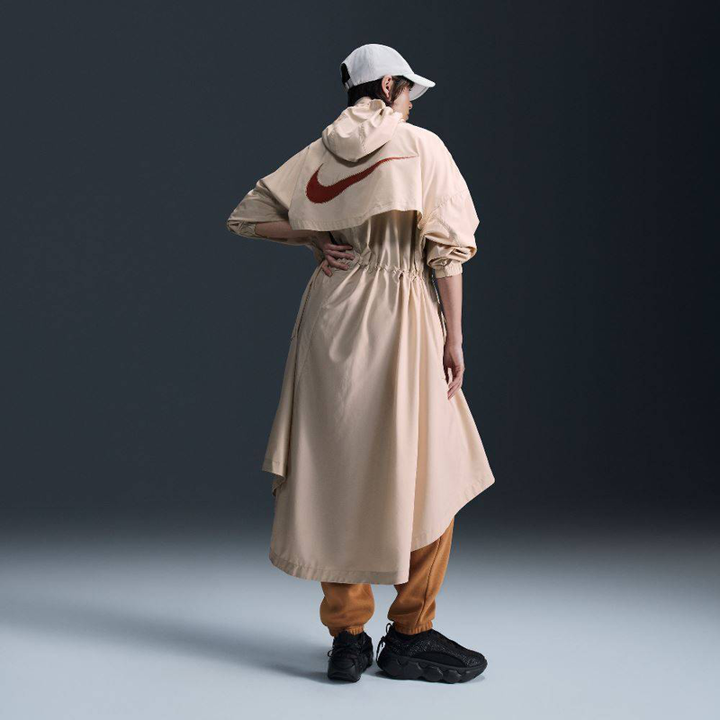 Nike sportswear essential womens trench coat image number null