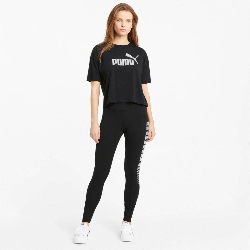 Product image: Essentials cropped logo t-shirt-null