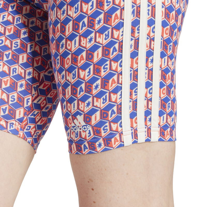 Adidas women adidas x farm rio bike shorts (iq4487) image number null