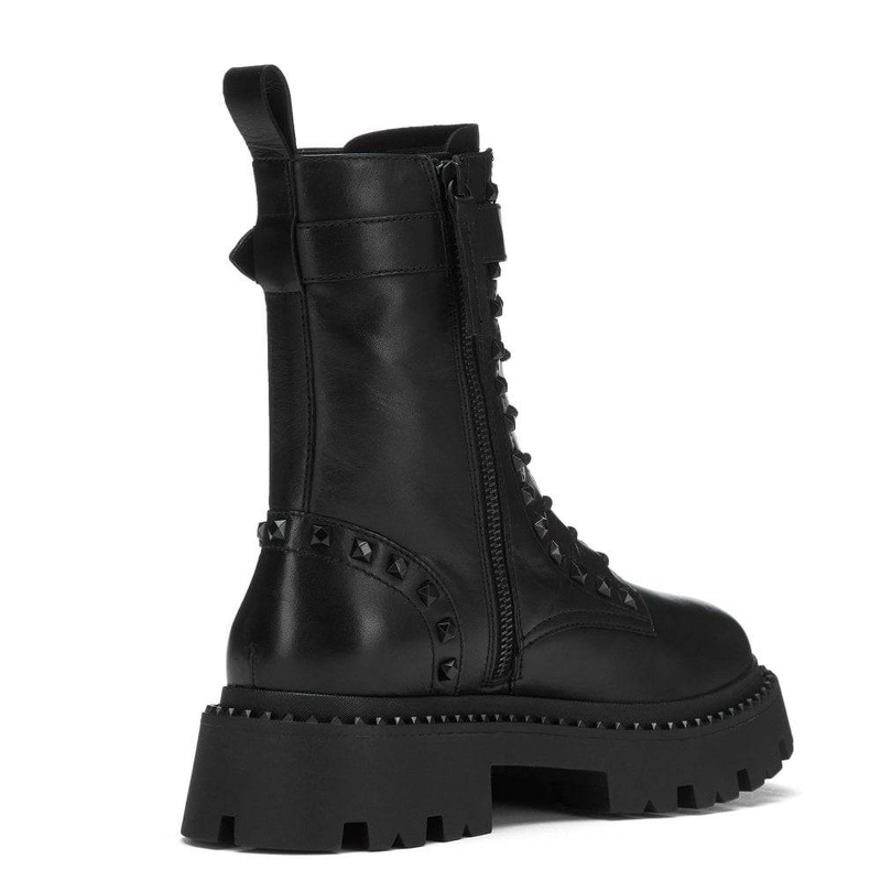 Gena bis leather biker boots image number null