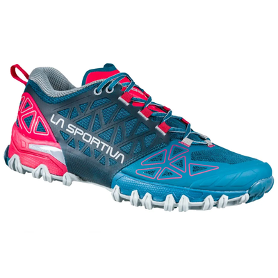 Bushido II woman mountain running shoes, Ink/love Potion, medium