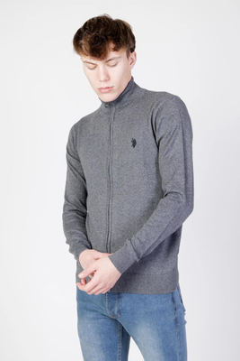 U.s. Polo assn cardigan, Grey, medium