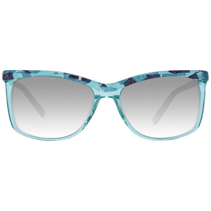 Blue resin sunglasses-null