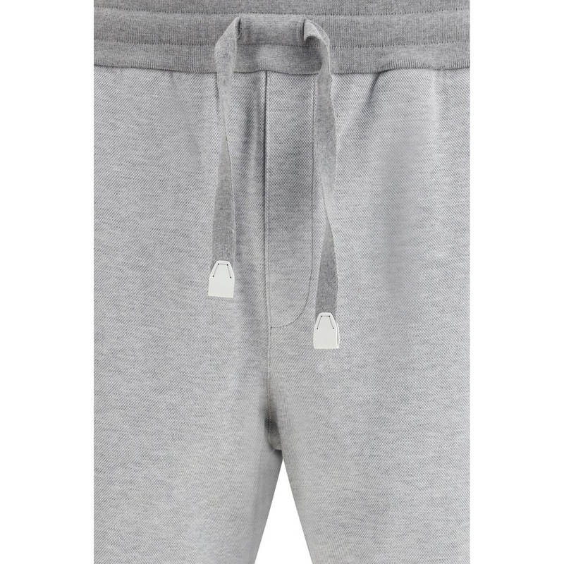 Gray cotton joggers (workout pants)-null