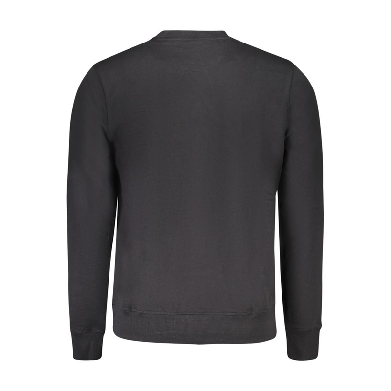 Black cotton mens sweatshirt-null