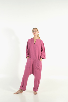Kyoto linen jumpsuit