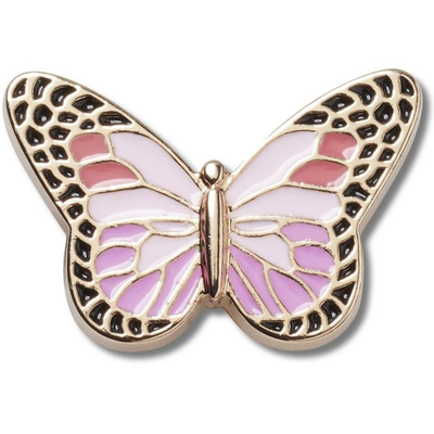 Crocs pink elevated colorful butterfly 10012898, Pink/black, medium