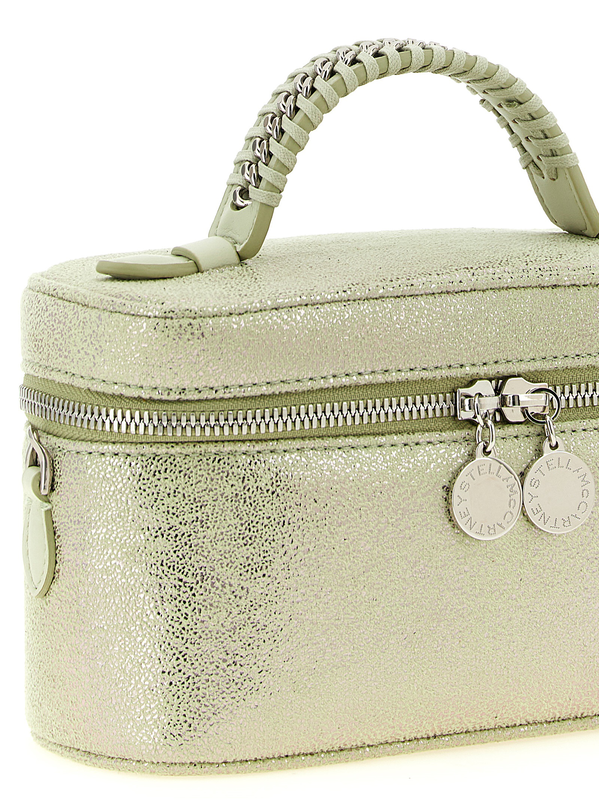 Bicolor polyester crossbody bag-null