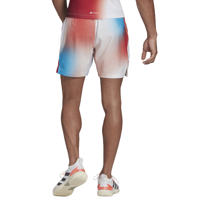 Product image: Adidas men melbourne tennis ergo printed 7-inch shorts (h619-null