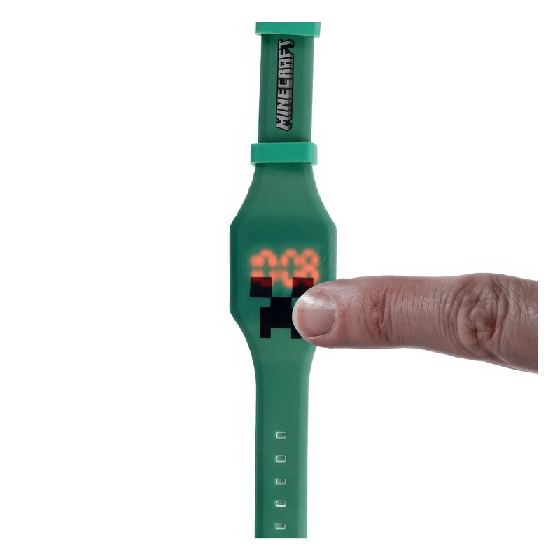 Minecraft faces silicone digital watch - assortment image number null