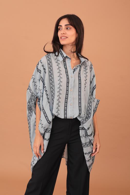 Contessa shirt - blue-null