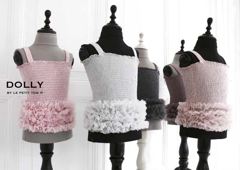 Dolly by le petit tom &reg; frilly top ballet pink-null