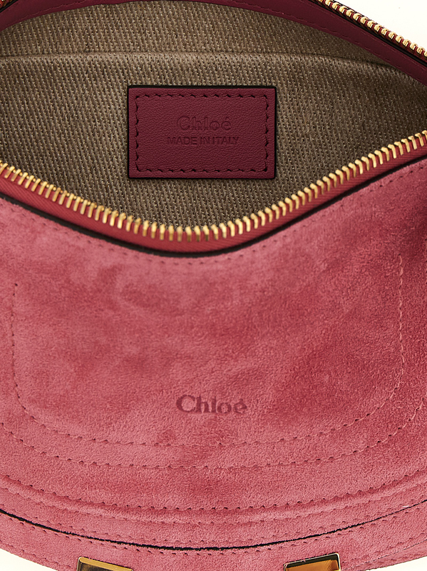 Multicolor calfskin shoulder bag-null