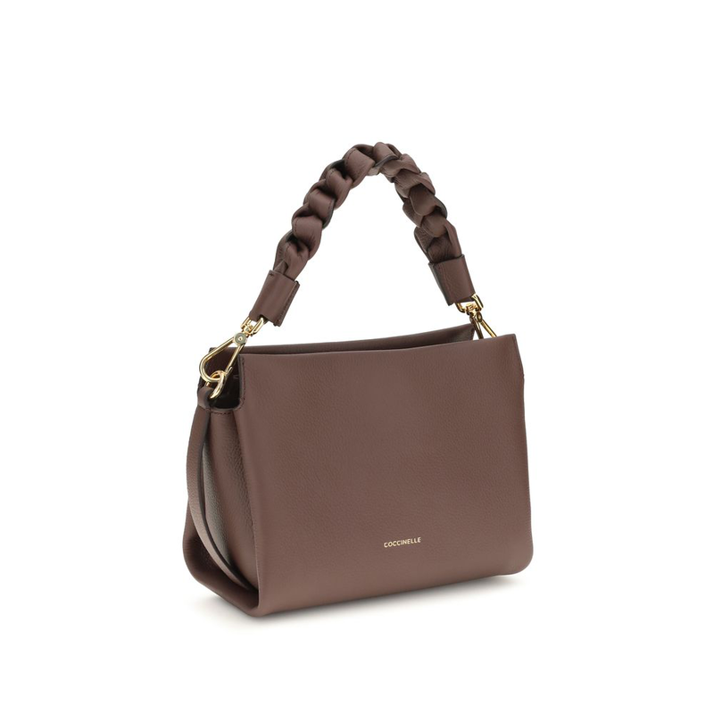 Bicolor calf leather bos taurus handbag-null