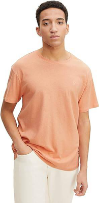 203 relaxed cotton top mens, Sunset Rose, medium