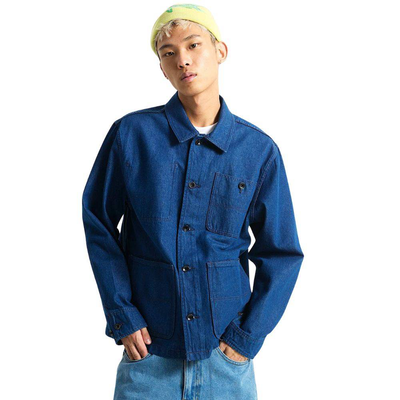 Vans drill chore denim jacket, Indigo, medium