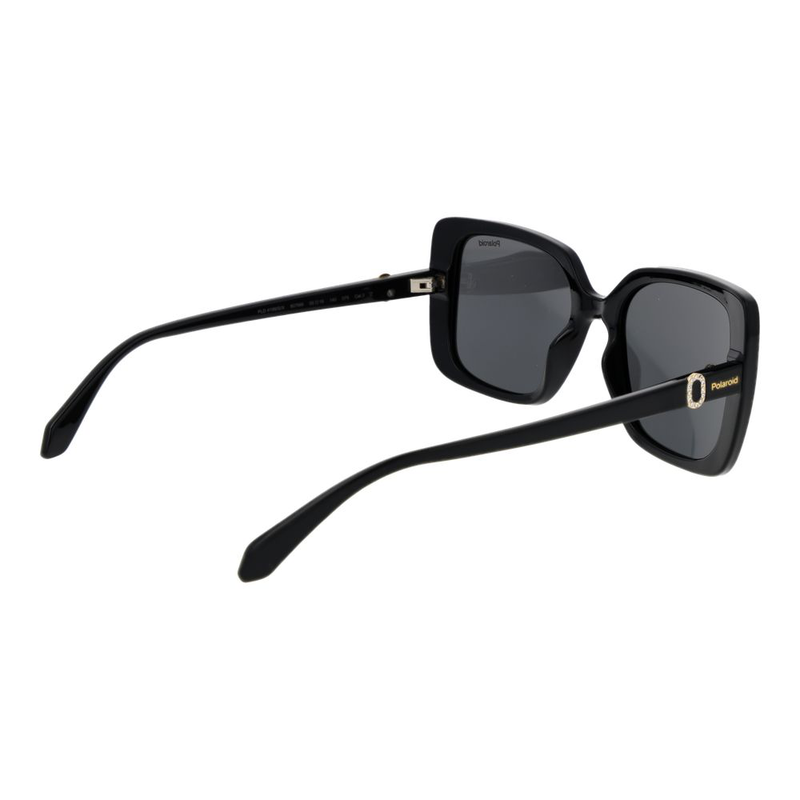 Black polycarbonate sunglasses-null