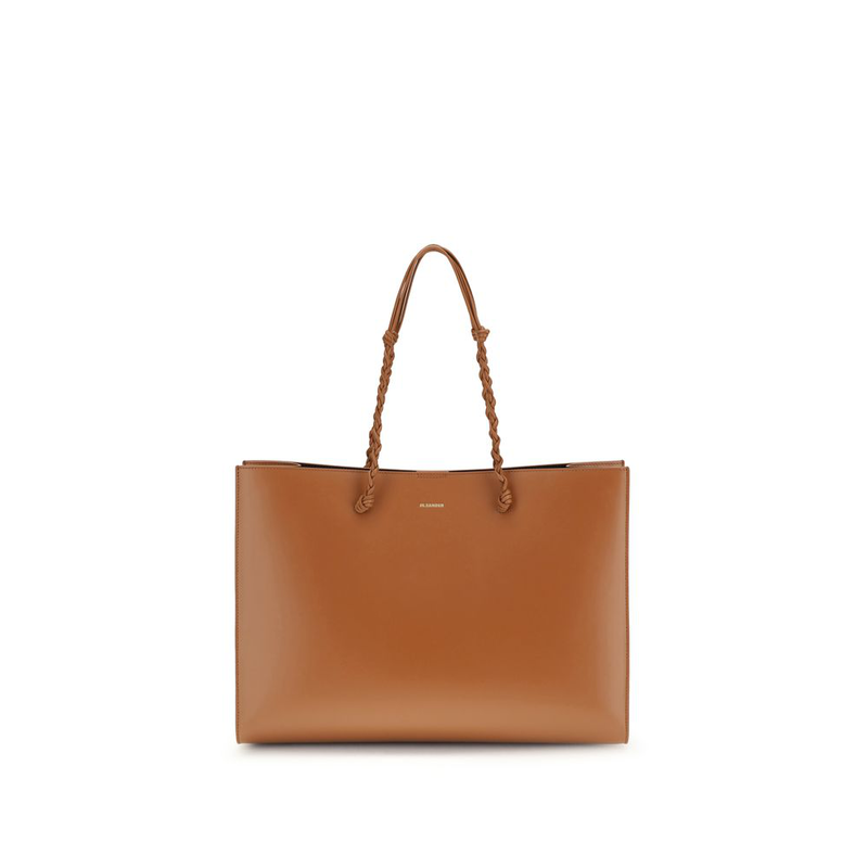 Brown calf leather bos taurus shoulder bag-null