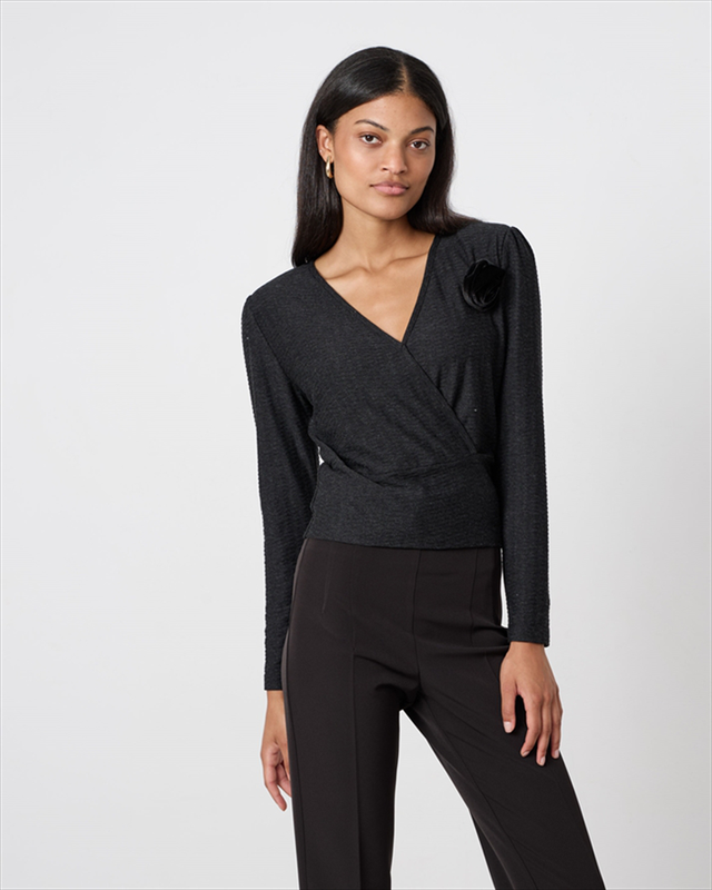 Blouse embossed-null
