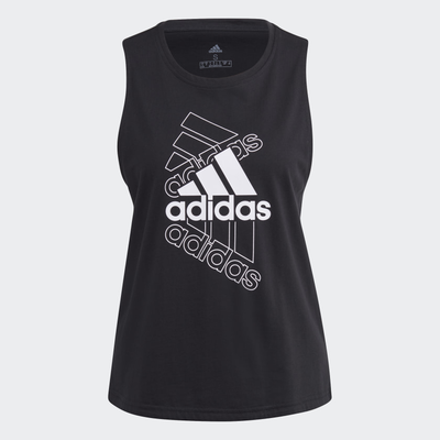 Adidas wmn s tank, Black, medium