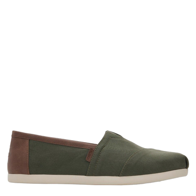 Toms ανδρικό slip-on, Oil Green, medium