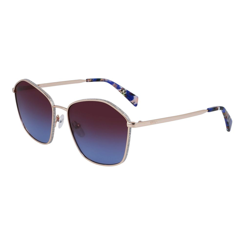 Gold metal sunglasses-null