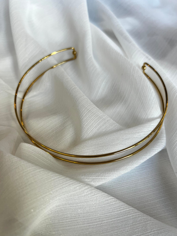 Gold chocker-null
